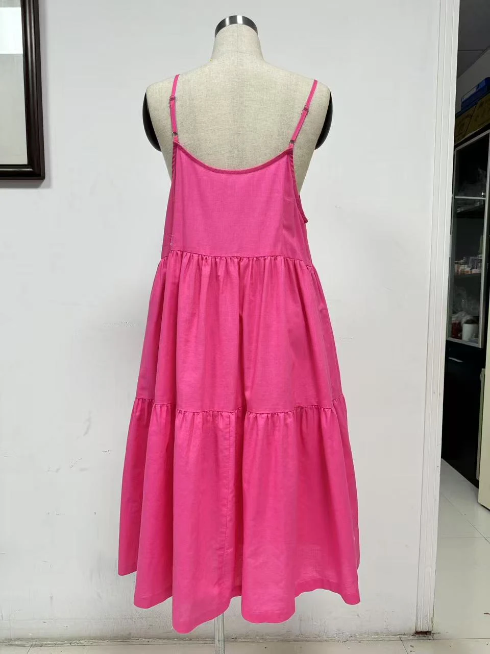 Sleeveless dress,Day dress,Daily dress,Casual maxi dress — view 3