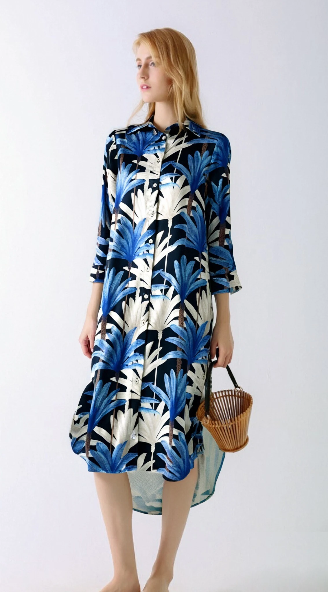 Shirt dress Short sleeve printed dress,Day dress,Daily dress,Casual maxi dress