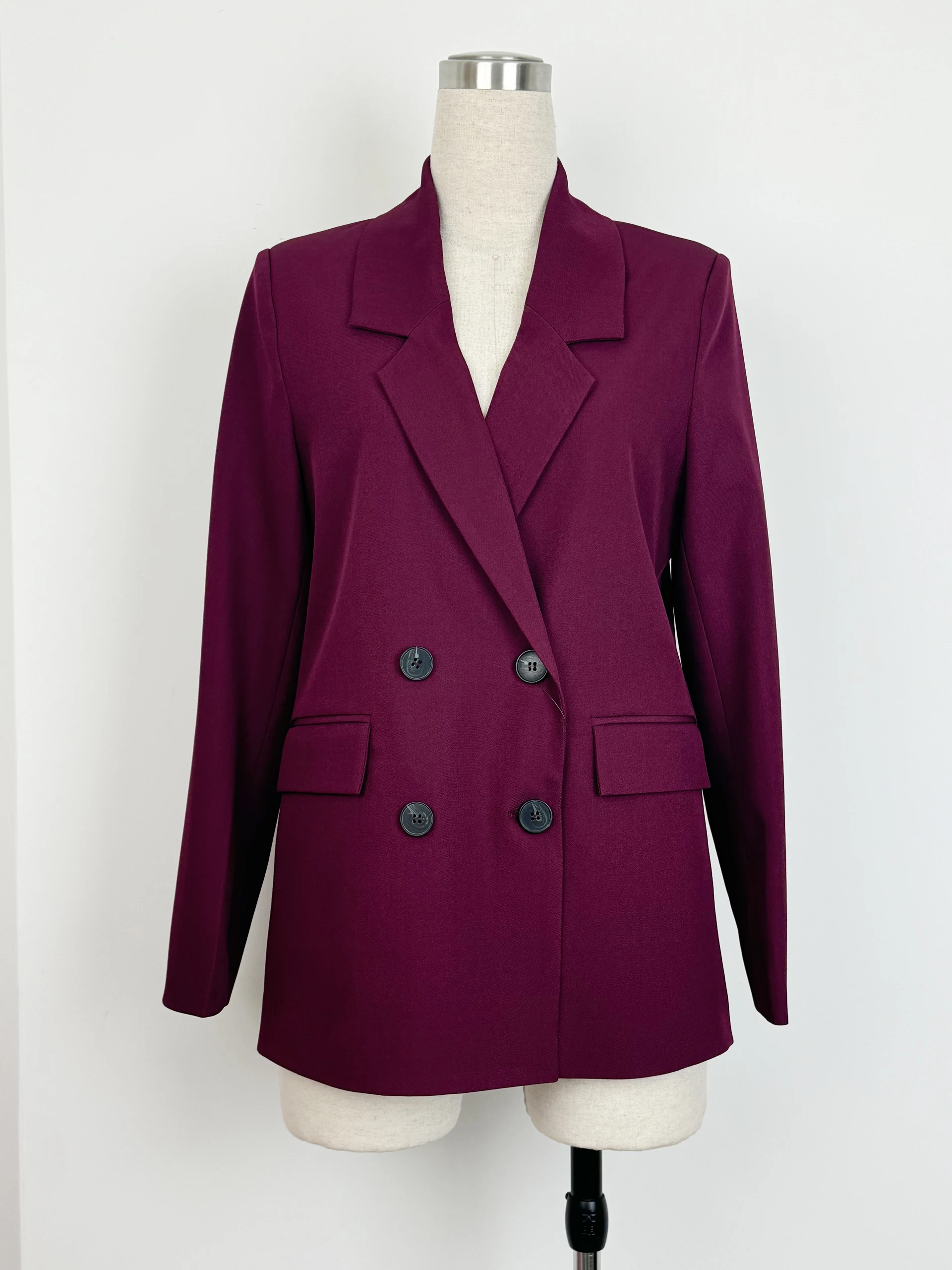 Women's Blazer,Double-Breasted Blazer,Jacket
