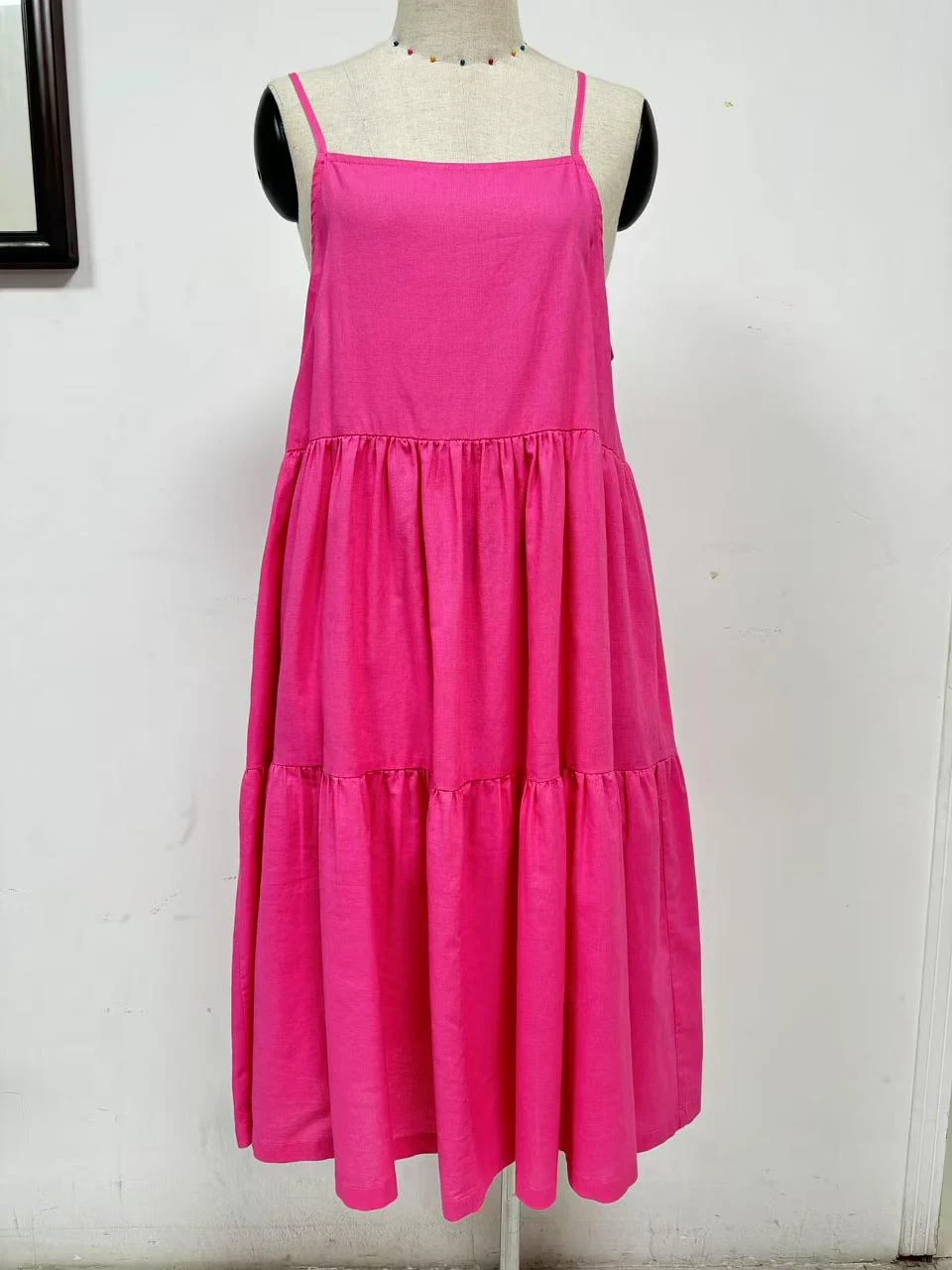 Sleeveless dress,Day dress,Daily dress,Casual maxi dress — view 2